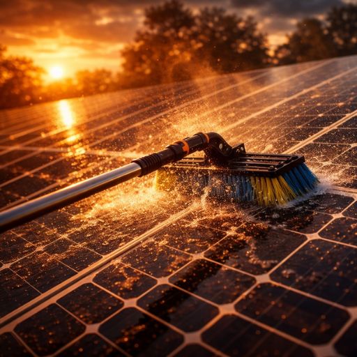 Solar Panel Cleaning 